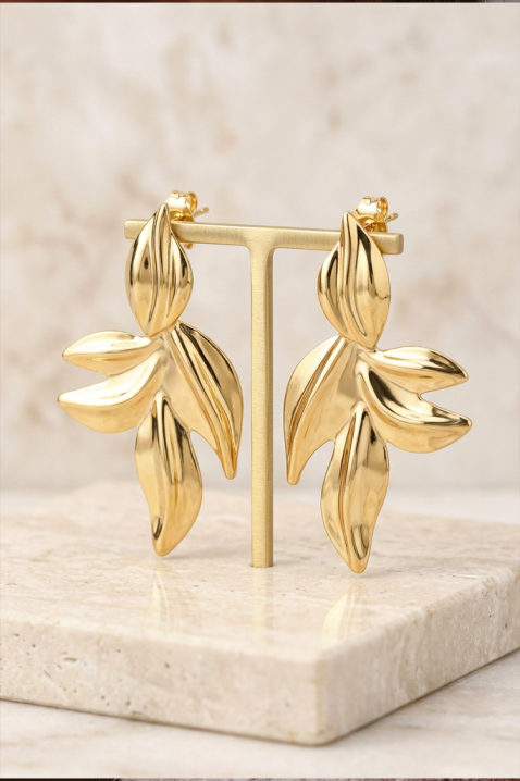 Σκουλαρίκια ATELONZA, Χρώμα: χρυσαφί, IVET.EU - Εκπτώσεις έως -80%