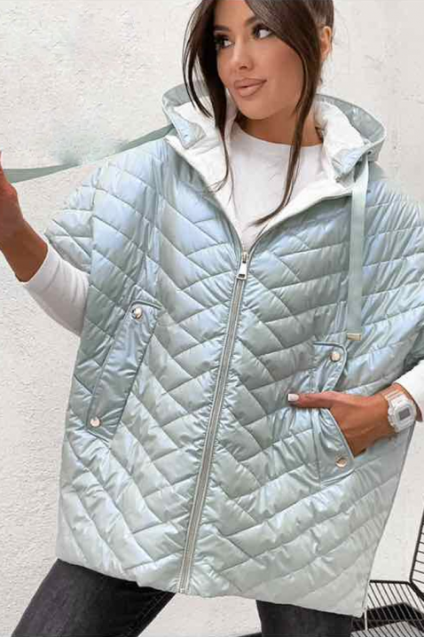 Γιλέκο AMELINDA SKY, Χρώμα: Γαλάζιο, IVET.EU - Εκπτώσεις έως -80%