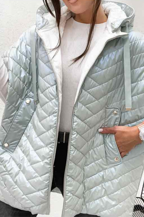 Γιλέκο AMELINDA SKY, Χρώμα: Γαλάζιο, IVET.EU - Εκπτώσεις έως -80%