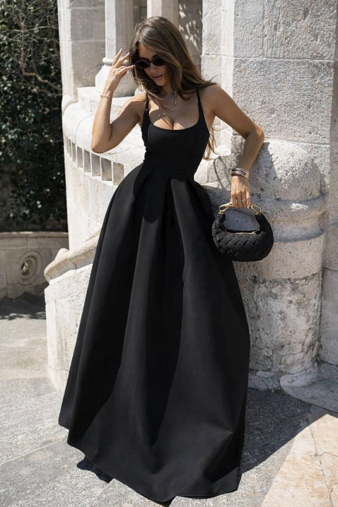 Φόρεμα PRINZELA BLACK, Χρώμα: μαύρο, IVET.EU - Εκπτώσεις έως -80%