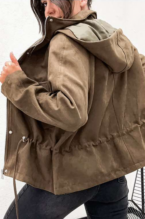 Μπουφάν VIOLIA, Χρώμα: χακί, IVET.EU - Εκπτώσεις έως -80%