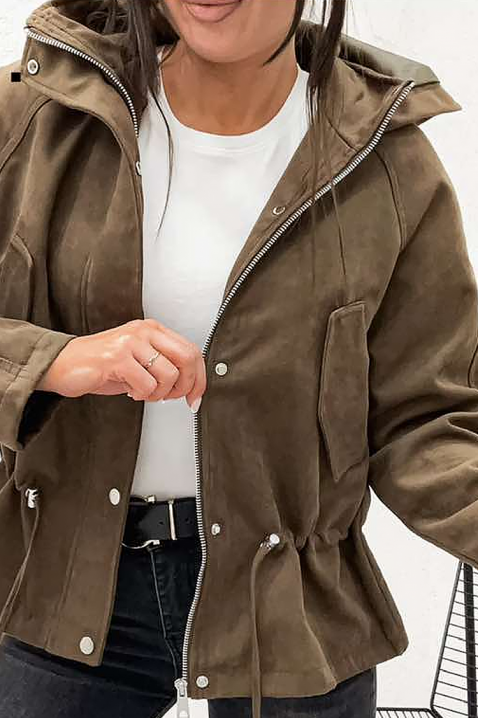 Μπουφάν VIOLIA, Χρώμα: χακί, IVET.EU - Εκπτώσεις έως -80%