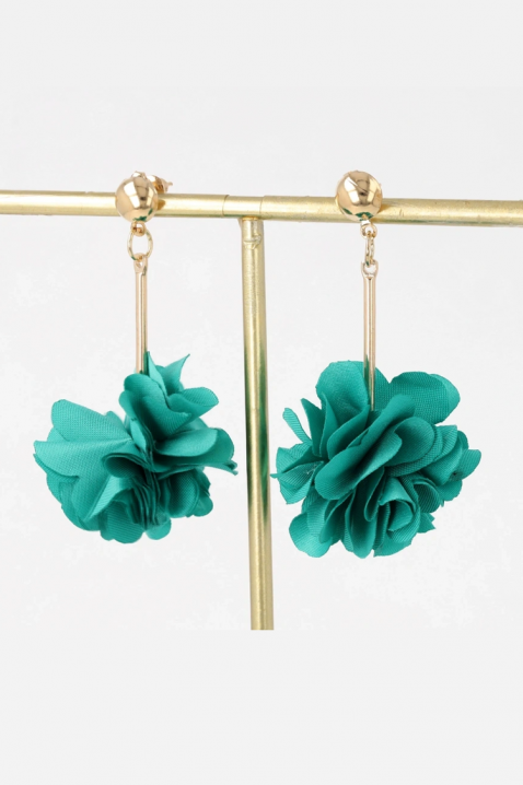 Σκουλαρίκια KARALONZA GREEN, Χρώμα: πράσινο, IVET.EU - Εκπτώσεις έως -80%