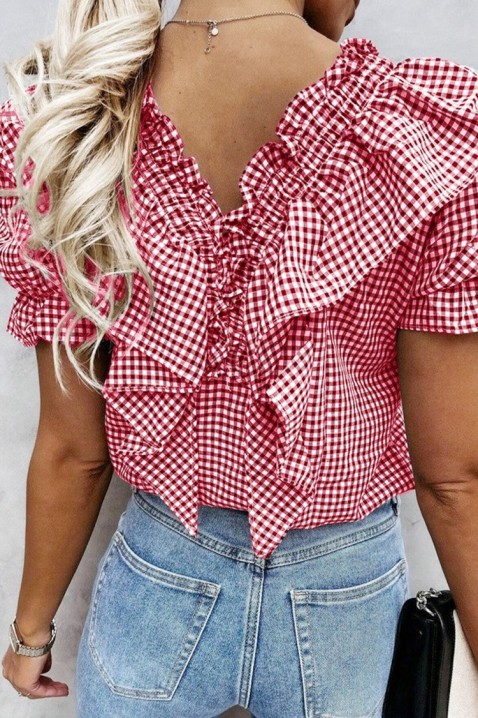 Τοπ OLIANZA, Χρώμα: κόκκινο, IVET.EU - Εκπτώσεις έως -80%