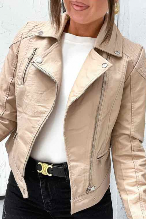 Μπουφάν ANELINDA BEIGE, Χρώμα: μπεζ, IVET.EU - Εκπτώσεις έως -80%