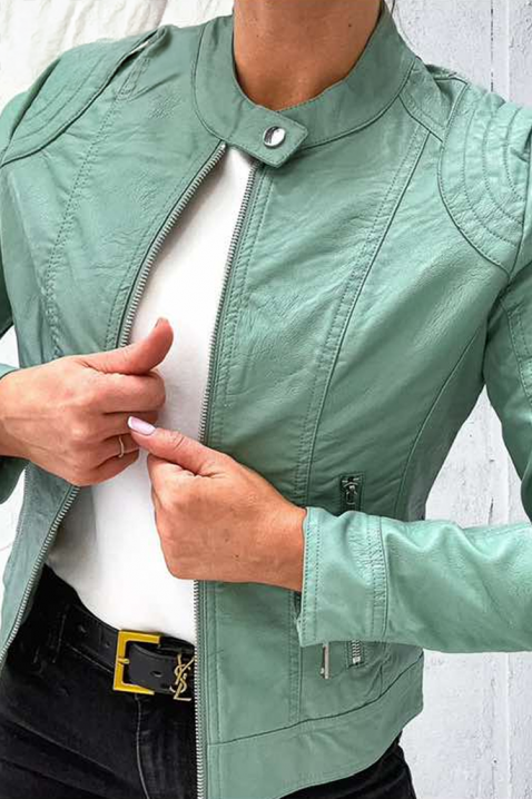 Μπουφάν ANELINDA GREEN, Χρώμα: πράσινο, IVET.EU - Εκπτώσεις έως -80%