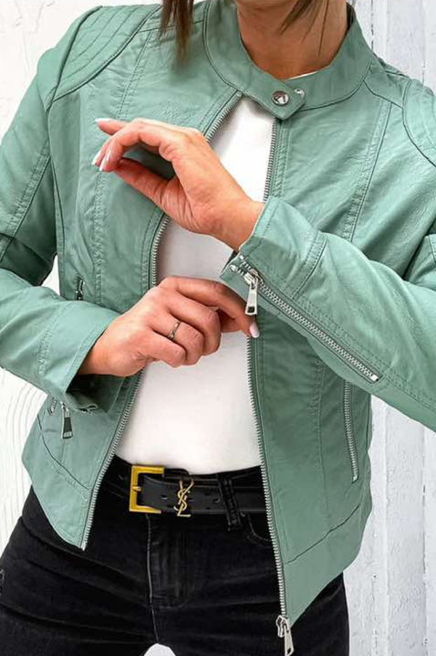 Μπουφάν ANELINDA GREEN, Χρώμα: πράσινο, IVET.EU - Εκπτώσεις έως -80%