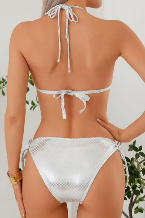 Μαγιό ALEONORA, Χρώμα: ασημί, IVET.EU - Εκπτώσεις έως -80%