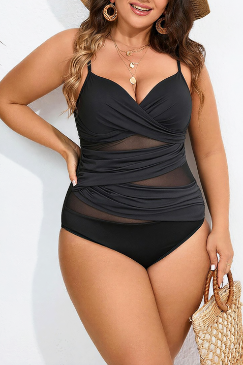 Ολόσωμο μαγιό PETISIA, Χρώμα: μαύρο, IVET.EU - Εκπτώσεις έως -80%