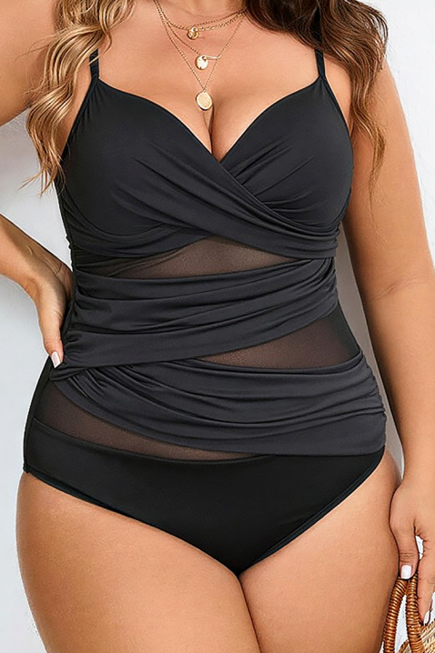 Ολόσωμο μαγιό PETISIA, Χρώμα: μαύρο, IVET.EU - Εκπτώσεις έως -80%