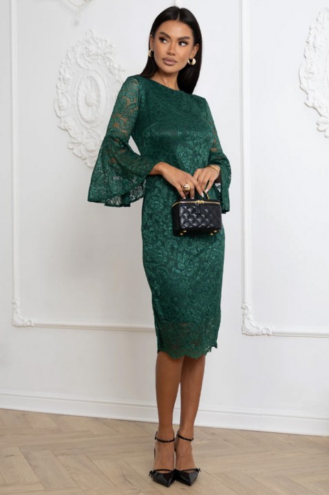 Φόρεμα NIOXEZA GREEN, Χρώμα: πράσινο, IVET.EU - Εκπτώσεις έως -80%