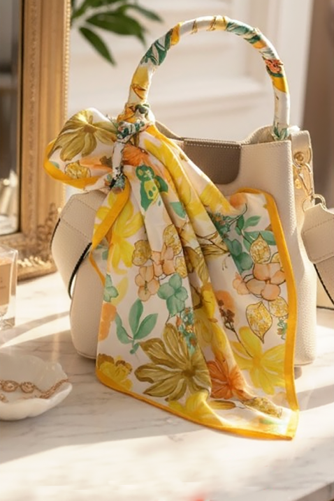 Φουλάρι FELISIYA, Χρώμα: κίτρινο, IVET.EU - Εκπτώσεις έως -80%