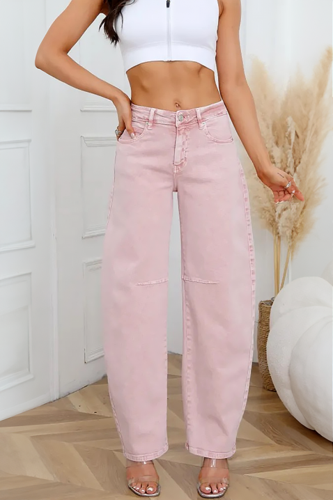 Τζιν ZAGROLDA PUDRA, Χρώμα: πούδρα, IVET.EU - Εκπτώσεις έως -80%