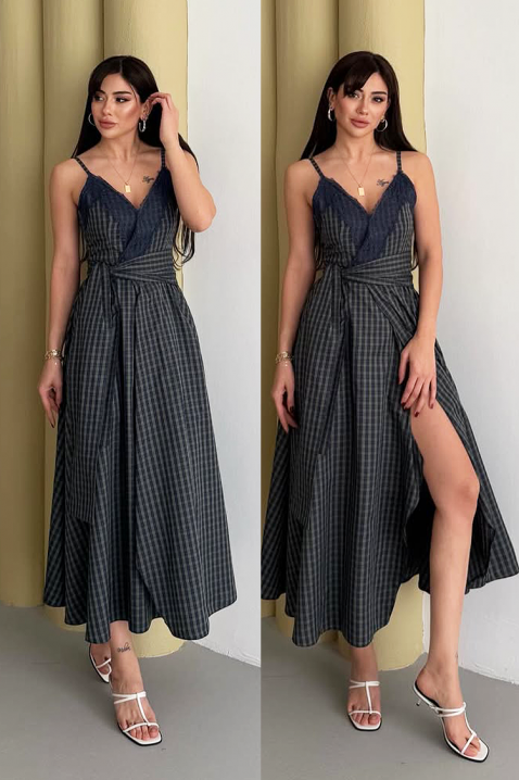 Φόρεμα ALEKSINIA KHAKI, Χρώμα: χακί, IVET.EU - Εκπτώσεις έως -80%