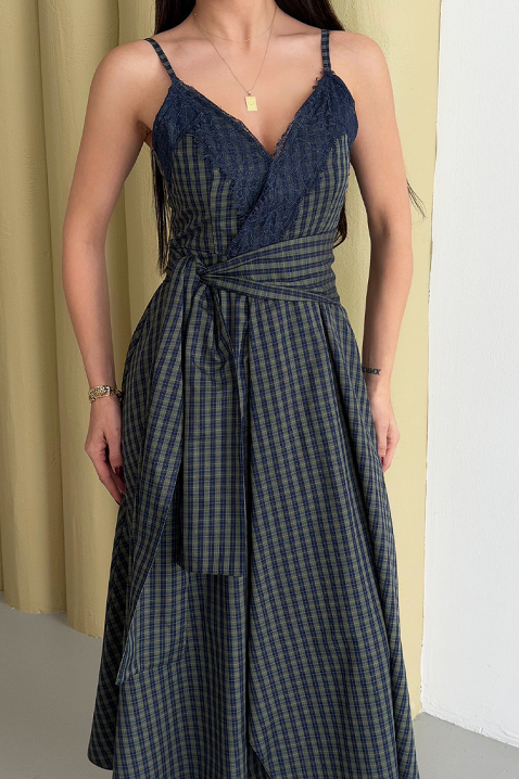 Φόρεμα ALEKSINIA KHAKI, Χρώμα: χακί, IVET.EU - Εκπτώσεις έως -80%