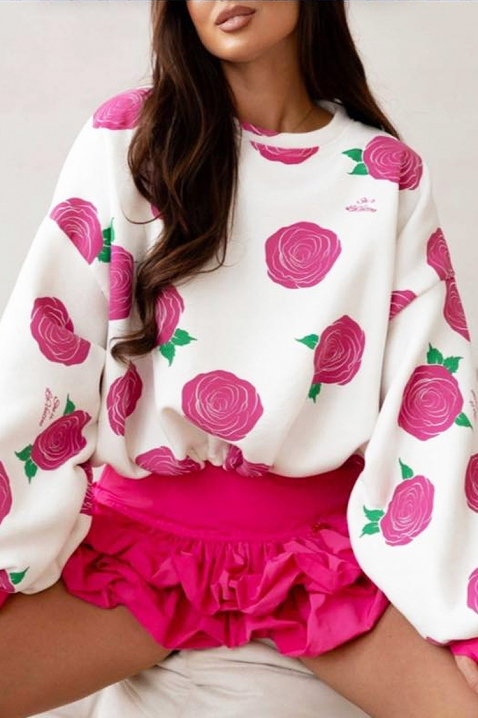 Γυναικεία μπλούζα ALGRORZA, Χρώμα: άσπρο, IVET.EU - Εκπτώσεις έως -80%