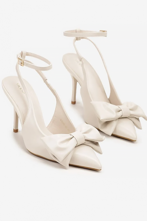 Γυναικεία παπούτσια JALENA, Χρώμα: εκρού, IVET.EU - Εκπτώσεις έως -80%