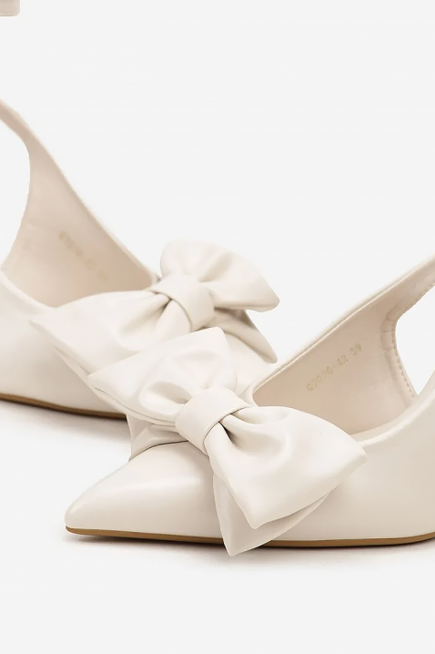 Γυναικεία παπούτσια JALENA, Χρώμα: εκρού, IVET.EU - Εκπτώσεις έως -80%