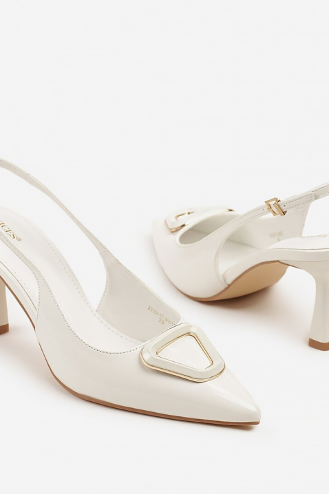 Γυναικεία παπούτσια YASEMINA, Χρώμα: εκρού, IVET.EU - Εκπτώσεις έως -80%