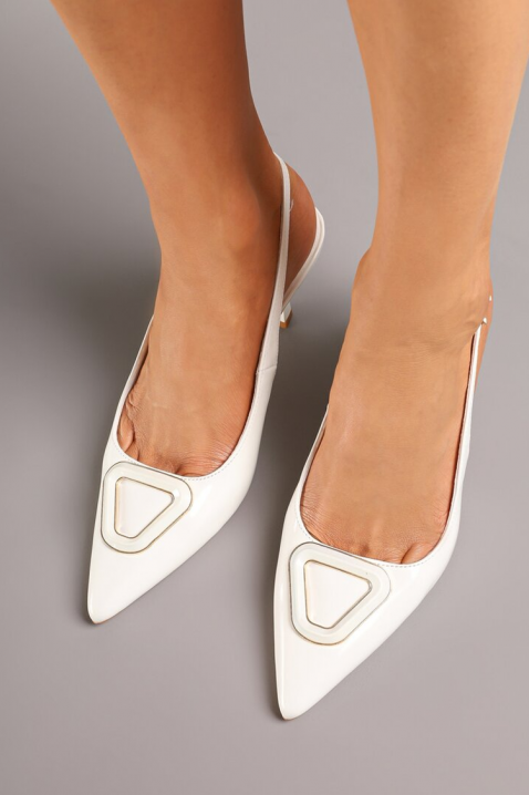 Γυναικεία παπούτσια YASEMINA, Χρώμα: εκρού, IVET.EU - Εκπτώσεις έως -80%