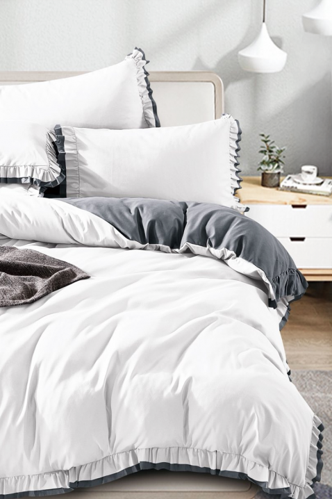 Σετ κρεβατοκάμαρας MELIOPA 160x200 cm βαμβάκι - 3 τεμ., Χρώμα: άσπρο, IVET.EU - Εκπτώσεις έως -80%