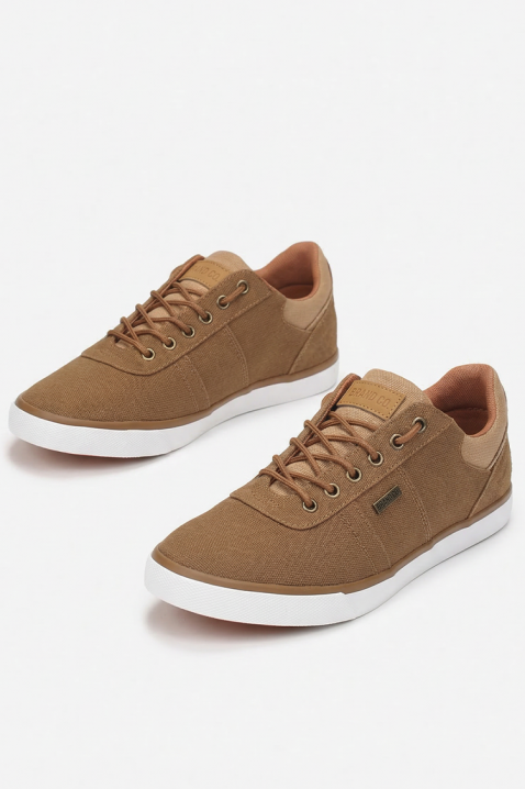 Ανδρικά πάνινα παπούτσια DENISO, Χρώμα: καφέ, IVET.EU - Εκπτώσεις έως -80%