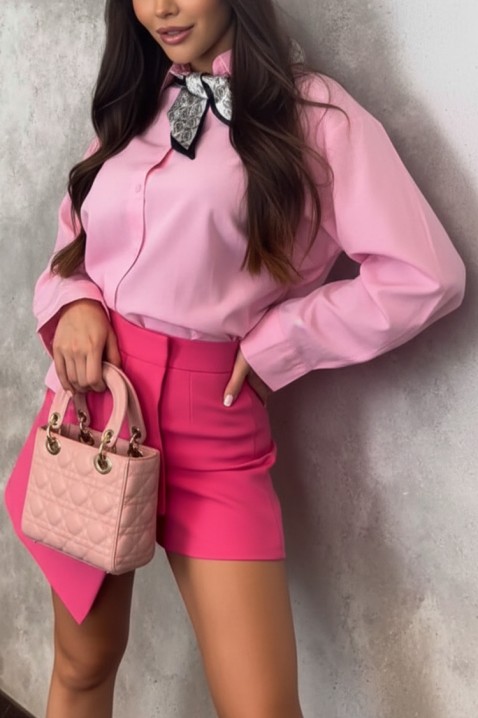 Γυναικείο πουκάμισο DEMILZA, Χρώμα: ροζ, IVET.EU - Εκπτώσεις έως -80%