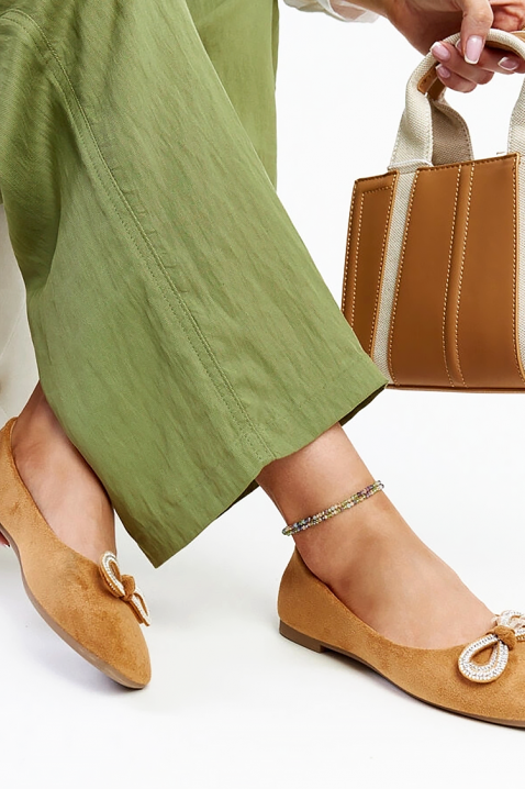 Γυναικεία παπούτσια ALEKSITA, Χρώμα: ανοιχτό καφέ, IVET.EU - Εκπτώσεις έως -80%