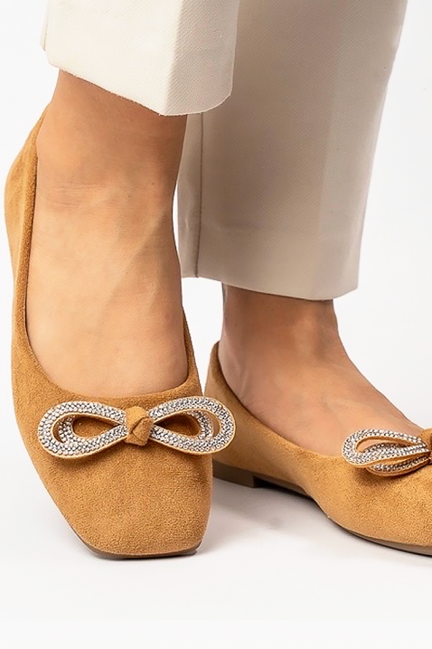 Γυναικεία παπούτσια ALEKSITA, Χρώμα: ανοιχτό καφέ, IVET.EU - Εκπτώσεις έως -80%