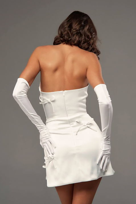 Φόρεμα ABILITA WHITE, Χρώμα: άσπρο, IVET.EU - Εκπτώσεις έως -80%