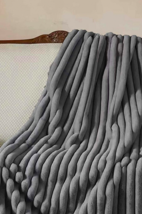 Κουβέρτα GRIELMA GRAFIT 200x220 cm, Χρώμα: γραφίτης, IVET.EU - Εκπτώσεις έως -80%