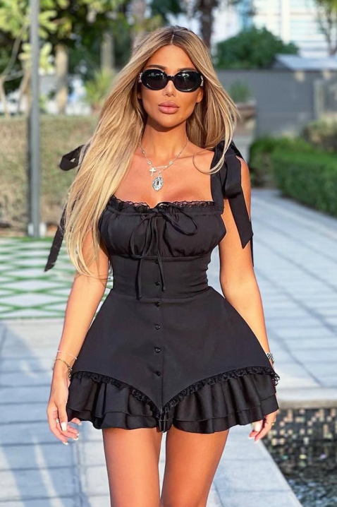 Φόρεμα ZLAROLFA BLACK, Χρώμα: μαύρο, IVET.EU - Εκπτώσεις έως -80%