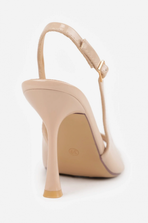 Γυναικεία παπούτσια ZABROLDA BEIGE, Χρώμα: μπεζ, IVET.EU - Εκπτώσεις έως -80%