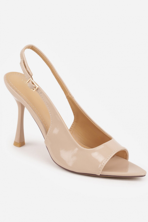 Γυναικεία παπούτσια ZABROLDA BEIGE, Χρώμα: μπεζ, IVET.EU - Εκπτώσεις έως -80%