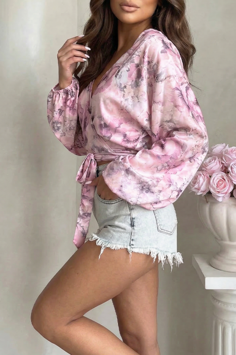 Γυναικεία μπλούζα BLOMENZA, Χρώμα: μωβ, IVET.EU - Εκπτώσεις έως -80%