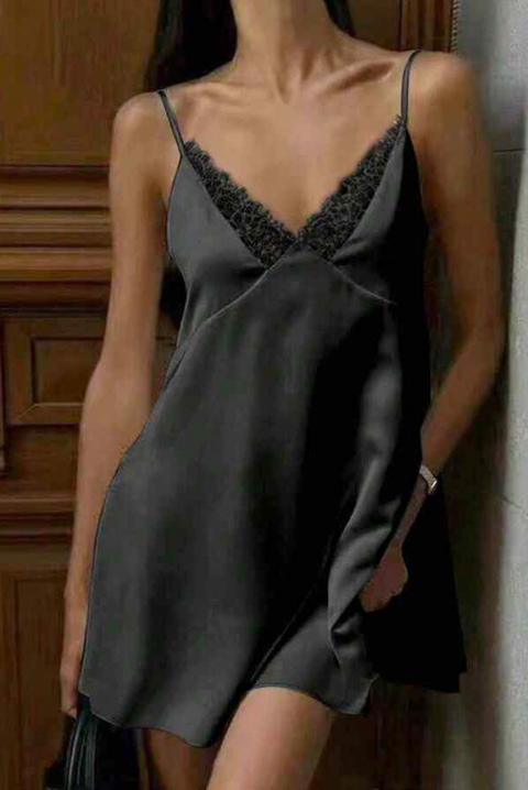 Φόρεμα ARMENITA BLACK, Χρώμα: μαύρο, IVET.EU - Εκπτώσεις έως -80%