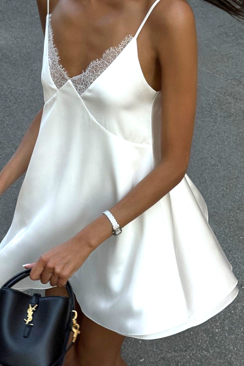 Φόρεμα ARMENITA WHITE, Χρώμα: άσπρο, IVET.EU - Εκπτώσεις έως -80%