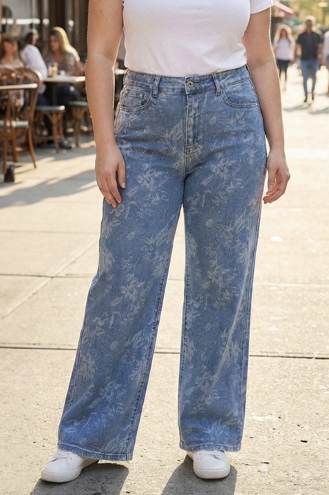 Τζιν MARILZA, Χρώμα: μπλε, IVET.EU - Εκπτώσεις έως -80%