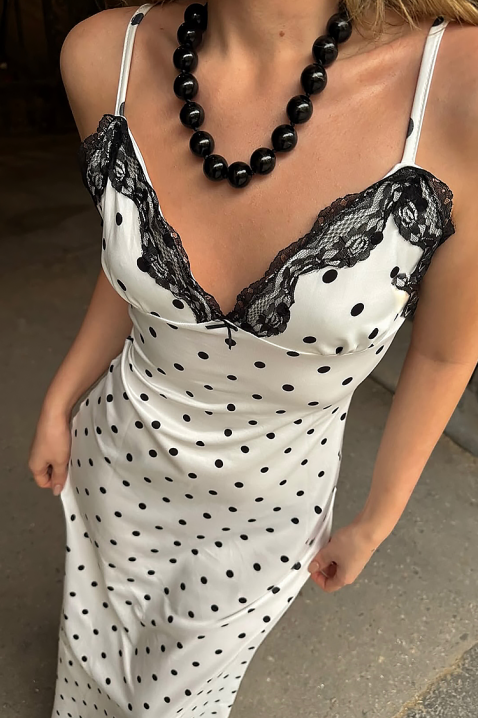 Φόρεμα ABENISA, Χρώμα: άσπρο, IVET.EU - Εκπτώσεις έως -80%