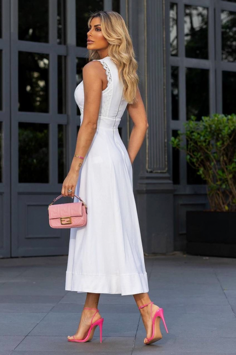 Φόρεμα PAMESITA, Χρώμα: άσπρο, IVET.EU - Εκπτώσεις έως -80%