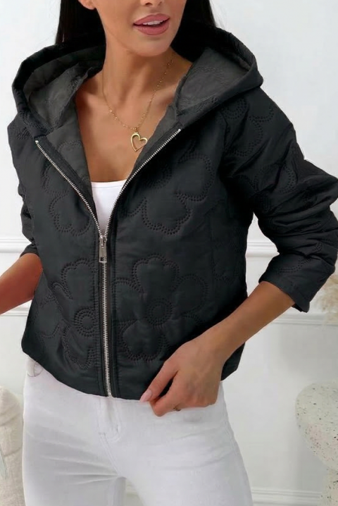 Μπουφάν PAMELISIA BLACK, Χρώμα: μαύρο, IVET.EU - Εκπτώσεις έως -80%