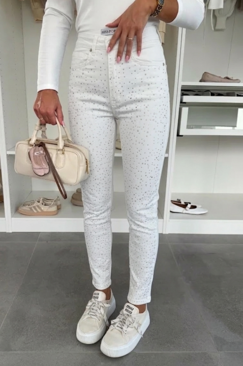 Τζιν BLAVRILZA, Χρώμα: άσπρο, IVET.EU - Εκπτώσεις έως -80%