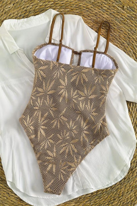 Ολόσωμο μαγιό ALIONZA, Χρώμα: μπεζ, IVET.EU - Εκπτώσεις έως -80%