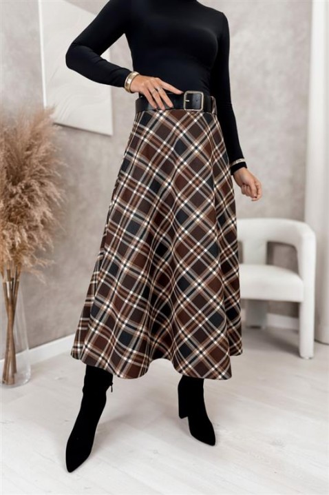 Φούστα ARSELFA, Χρώμα: χρωματιστό, IVET.EU - Εκπτώσεις έως -80%