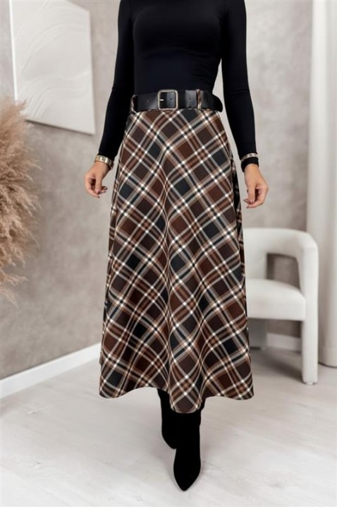 Φούστα ARSELFA, Χρώμα: χρωματιστό, IVET.EU - Εκπτώσεις έως -80%