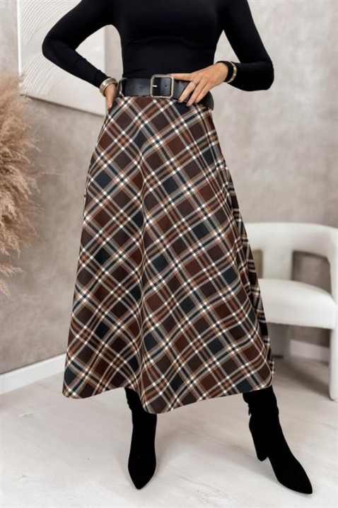 Φούστα ARSELFA, Χρώμα: χρωματιστό, IVET.EU - Εκπτώσεις έως -80%