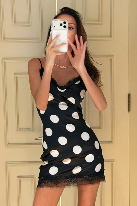 Φόρεμα DROVILZA, Χρώμα: μαύρο, IVET.EU - Εκπτώσεις έως -80%