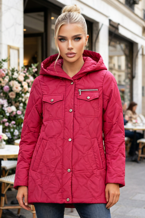 Μπουφάν ZELARIA PINK, Χρώμα: ροζ, IVET.EU - Εκπτώσεις έως -80%