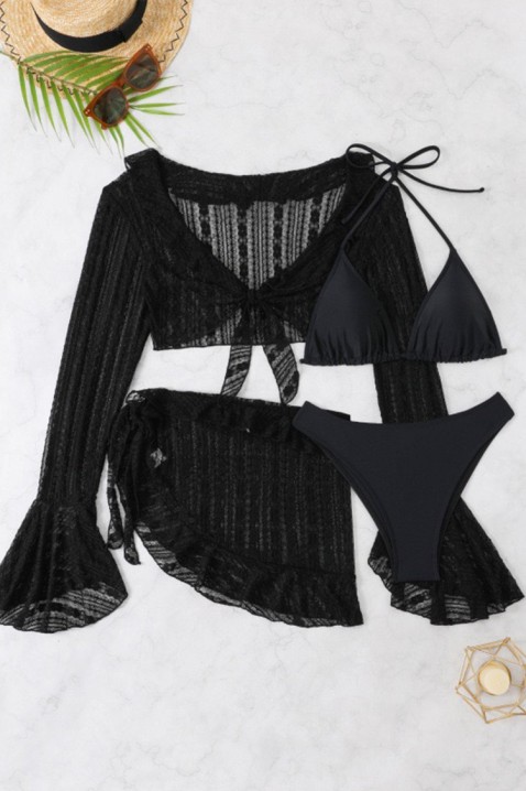 Σετ παραλίας IZOLMERA BLACK, Χρώμα: μαύρο, IVET.EU - Εκπτώσεις έως -80%