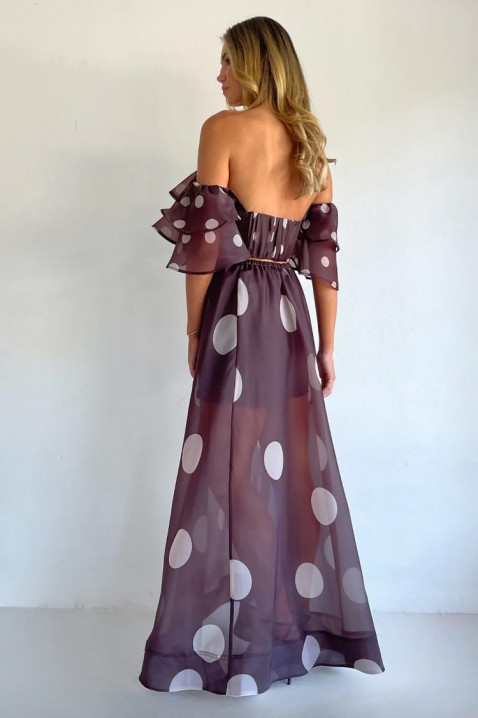 Σύνολο DLONDELA BROWN, Χρώμα: καφέ, IVET.EU - Εκπτώσεις έως -80%